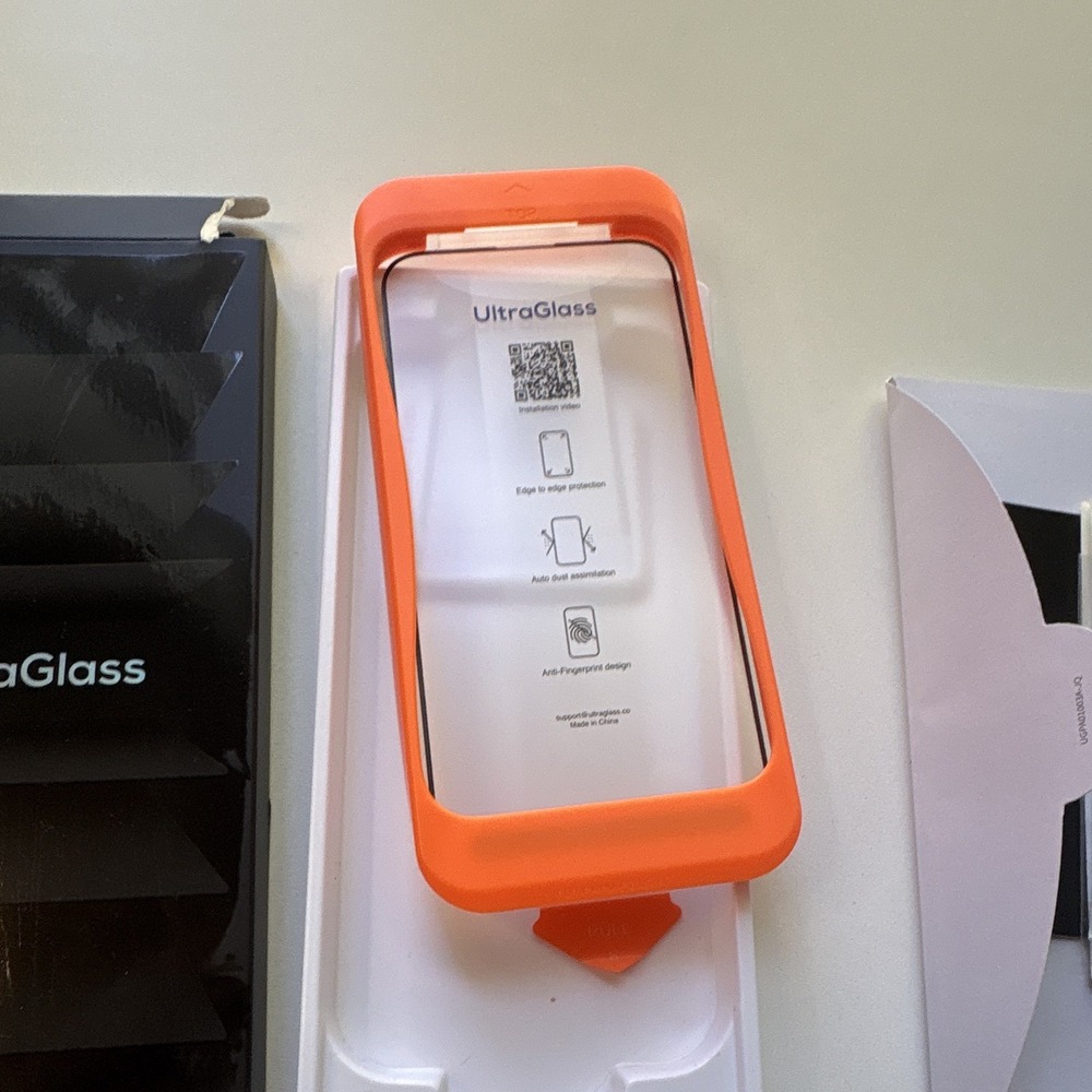 UltraGlass Tempered Glass Screen Protector Clear iPhone 15 Plus